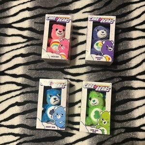 Care Bears Plush Toy Set - Cheer, Harmony, Grumpy, Good Luck